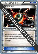 Dark Claw (92/108) (Darkrai Deck - Jason Klaczynski) [World Championships 2013]