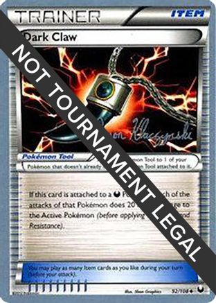 Dark Claw (92/108) (Darkrai Deck - Jason Klaczynski) [World Championships 2013]