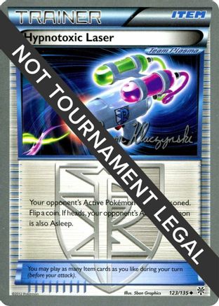 Hypnotoxic Laser (123/135) (Darkrai Deck - Jason Klaczynski) [World Championships 2013]