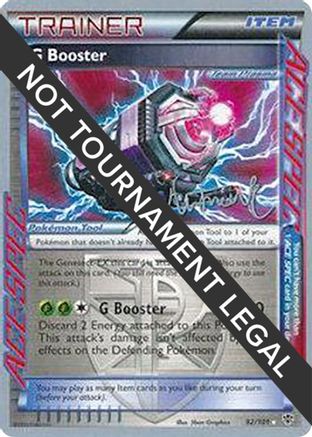 G Booster (92/101) (Emerald King - Andrew Estrada) [World Championships 2014]