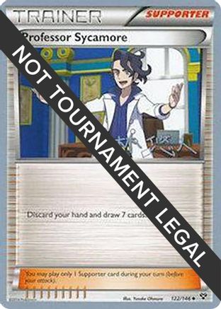 Professor Sycamore (122/146) (Plasma Power - Haruto Kobayashi) [World Championships 2014]