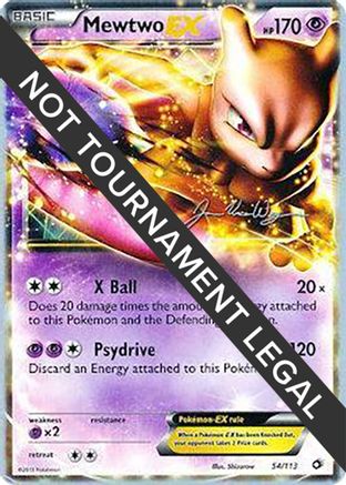 Mewtwo EX (54/113) (HonorStoise - Jacob Van Wagner) [World Championships 2015]