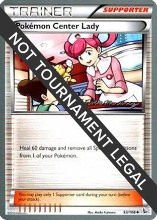 Pokemon Center Lady (93/106) (Punches 'n' Bites - Patrick Martinez) [World Championships 2015]