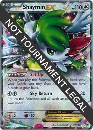 Shaymin EX (77/108) (Punches 'n' Bites - Patrick Martinez) [World Championships 2015]