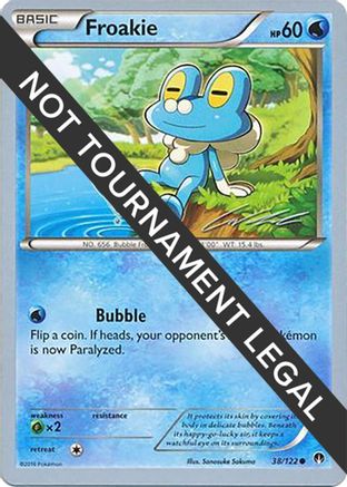 Froakie (38/122) (Ninja Blitz - Cody Walinski) [World Championships 2016]