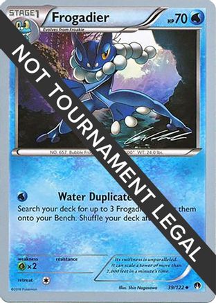 Frogadier (39/122) (Ninja Blitz - Cody Walinski) [World Championships 2016]