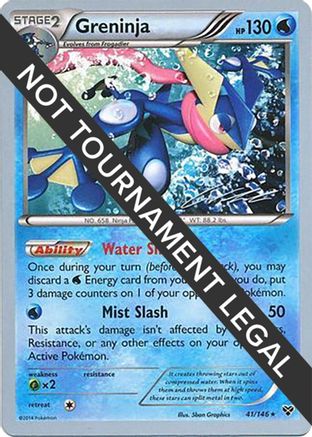Greninja (41/146) (Ninja Blitz - Cody Walinski) [World Championships 2016]