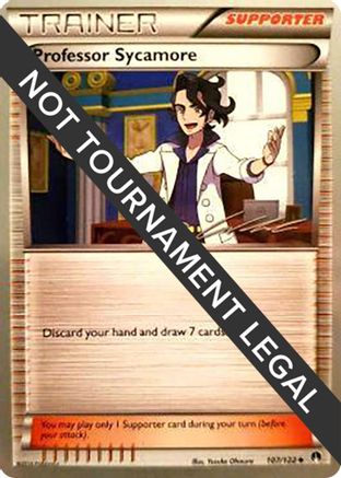 Professor Sycamore (107/122) (Ninja Blitz - Cody Walinski) [World Championships 2016]