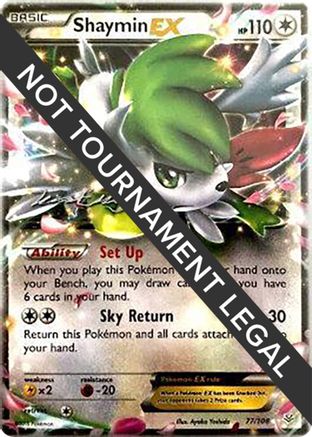 Shaymin EX (77/108) (Bebe - Jesper Eriksen) [World Championships 2016]