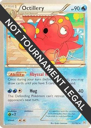 Octillery (33/162) (Infinite Force - Diego Cassiraga) [World Championships 2017]
