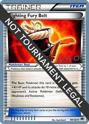 Fighting Fury Belt (99/122) (Buzzroc - Naohito Inoue) [World Championships 2018]