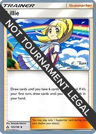 Lillie (125/156) (Dragones y Sombras - Pedro Eugenio Torres) [World Championships 2018]