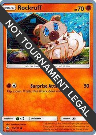 Rockruff (75/131) (Buzzroc - Naohito Inoue) [World Championships 2018]