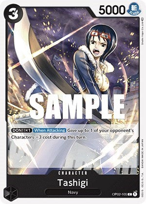 Tashigi - (OP02-105) - Paramount War - (Common)