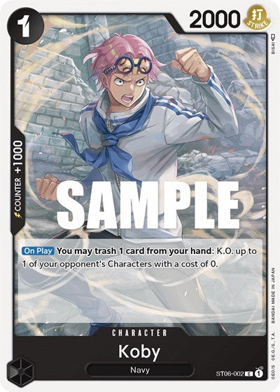 Koby - (ST06-002) - Starter Deck 6: Absolute Justice - (Common)