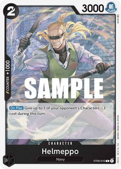 Helmeppo - (ST06-010) - Starter Deck 6: Absolute Justice - (Common)