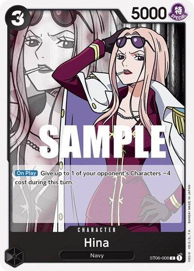 Hina - (ST06-008) - Starter Deck 6: Absolute Justice - (Common)