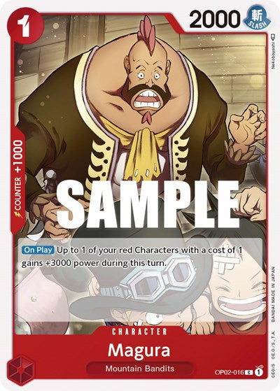 Magura - (OP02-016) - Paramount War - (Common)