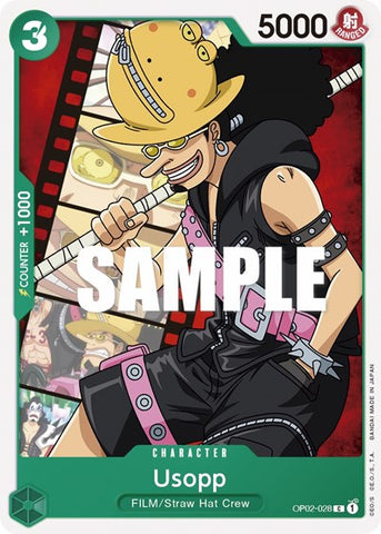 Usopp - (OP02-028) - Paramount War - (Common)