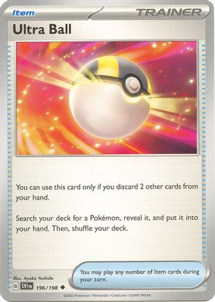 Ultra Ball (196/198) [Scarlet & Violet: Base Set]