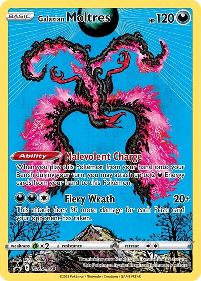 Galarian Moltres - (SWSH284) - SWSH: Sword & Shield Promo Cards - (Promo)