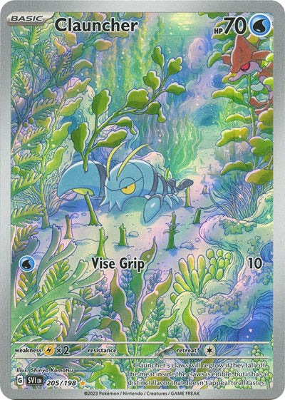 Clauncher - (205/198) - SV01: Scarlet & Violet Base Set - (Illustration Rare)