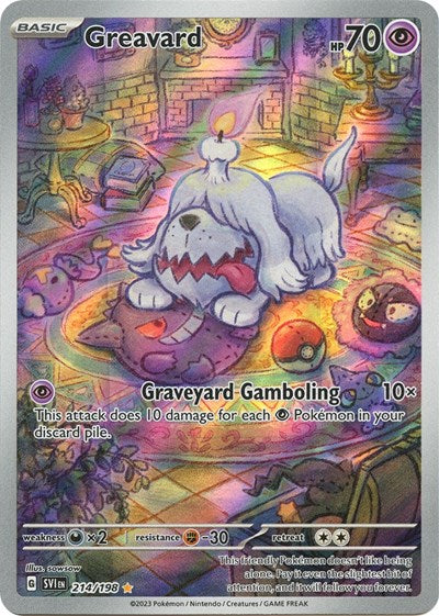 Greavard - (214/198) - SV01: Scarlet & Violet Base Set - (Illustration Rare)