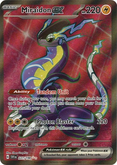 Miraidon ex - (227/198) - SV01: Scarlet & Violet Base Set - (Ultra Rare)