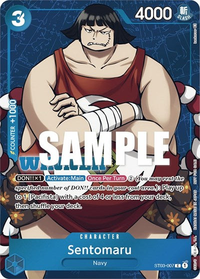 Sentomaru (Tournament Pack Vol. 3) - (ST03-007) - One Piece Promotion Cards - (Promo)