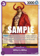 Who's.Who (Tournament Pack Vol. 3) - (ST04-010) - One Piece Promotion Cards - (Promo)