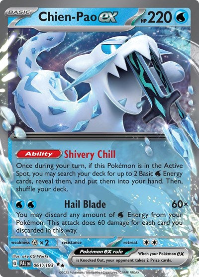 Chien-Pao ex - (061/193) - SV02: Paldea Evolved - (Double Rare)