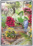 Sprigatito - (196/193) - SV02: Paldea Evolved - (Illustration Rare)