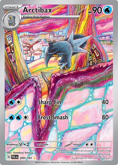 Arctibax - (209/193) - SV02: Paldea Evolved - (Illustration Rare)