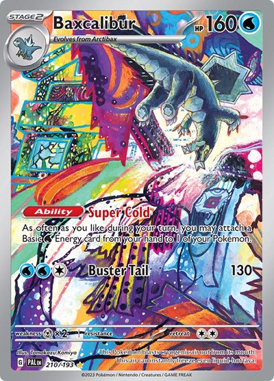 Baxcalibur - (210/193) - SV02: Paldea Evolved - (Illustration Rare)