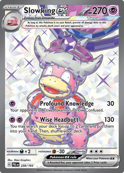 Slowking ex - (238/193) - SV02: Paldea Evolved - (Ultra Rare)