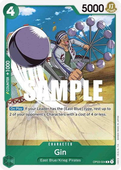 Gin - (OP03-024) - Pillars of Strength - (Rare)
