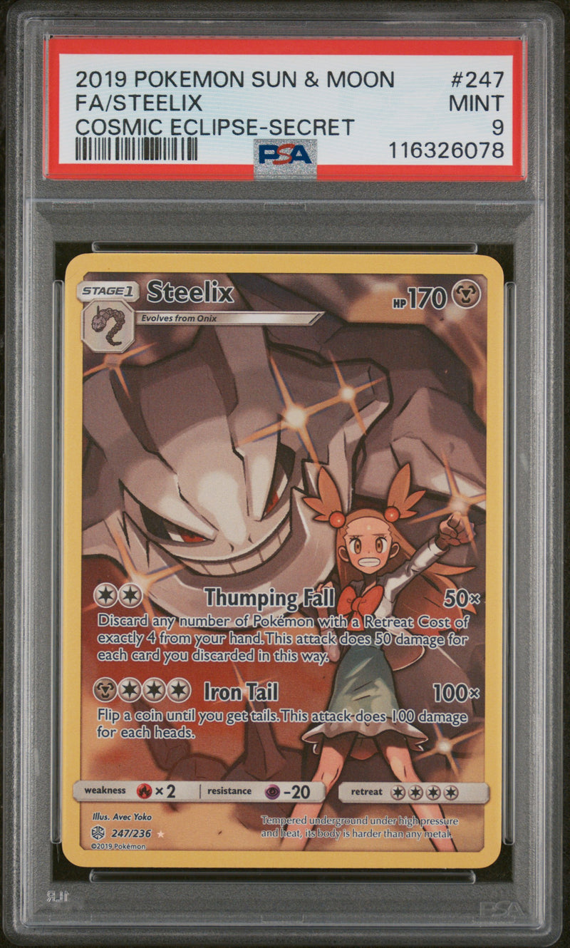 PSA 9 - Cosmic Eclipse - Steelix