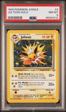 PSA 8 - 1999 Jungle - Jolteon Holo -