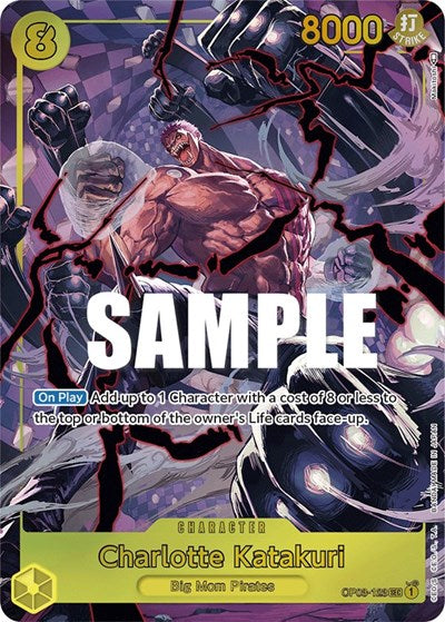 Charlotte Katakuri - (OP03-123) - Pillars of Strength(Secret Rare)