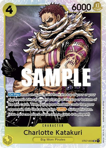 Charlotte Katakuri - (ST07-003) - Starter Deck 7: Big Mom Pirates - (Super Rare)