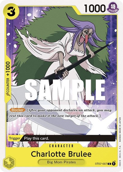 Charlotte Brulee - (ST07-007) - Starter Deck 7: Big Mom Pirates - (Common)