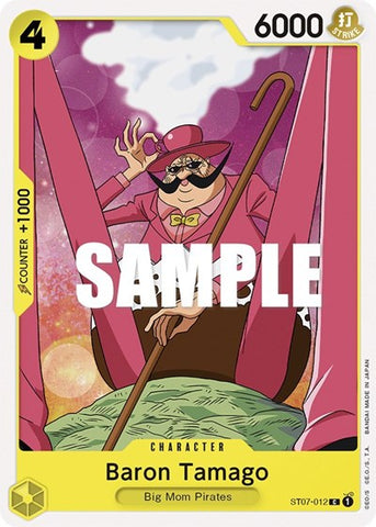 Baron Tamago - (ST07-012) - Starter Deck 7: Big Mom Pirates - (Common)