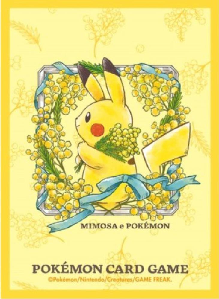 Pokemon Japan - Pikachu Mimosa & Pokemon Sleeves