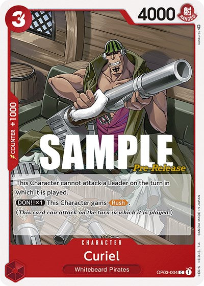 Curiel - (OP03-004) - Pillars of Strength Pre-Release Cards - (Common)