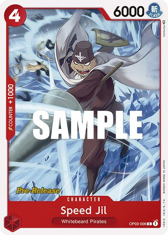 Speed Jil - (OP03-006) - Pillars of Strength Pre-Release Cards - (Common)