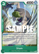 Sham - (OP03-027) - Pillars of Strength Pre-Release Cards - (Common)