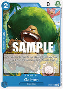 Gaimon - (OP03-043) - Pillars of Strength Pre-Release Cards - (Common)