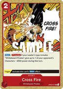 Cross Fire - (OP03-017) - Pillars of Strength Pre-Release Cards - (Uncommon)