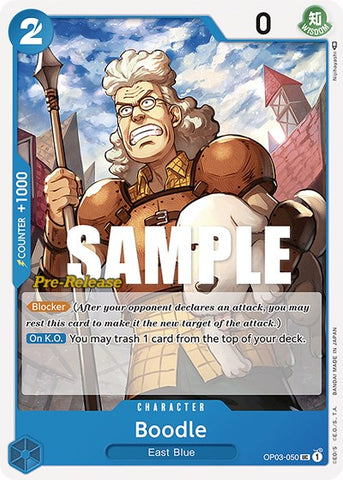 Boodle - (OP03-050) - Pillars of Strength Pre-Release Cards - (Uncommon)