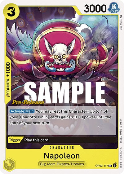 Napoleon - (OP03-117) - Pillars of Strength Pre-Release Cards - (Uncommon)